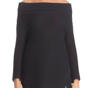NWT FUZZI Off The Shoulder Sweater XS